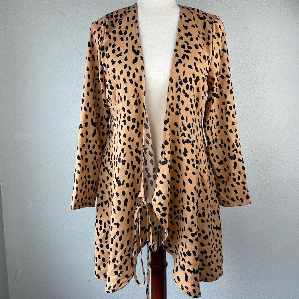 NWT BooHoo Dalmatian Print Wrap Size 6